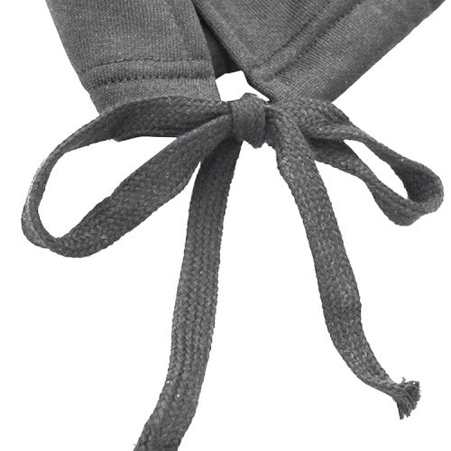 Women Solid Simple Daily Drawstring Calf Length Hoodie with Pocket