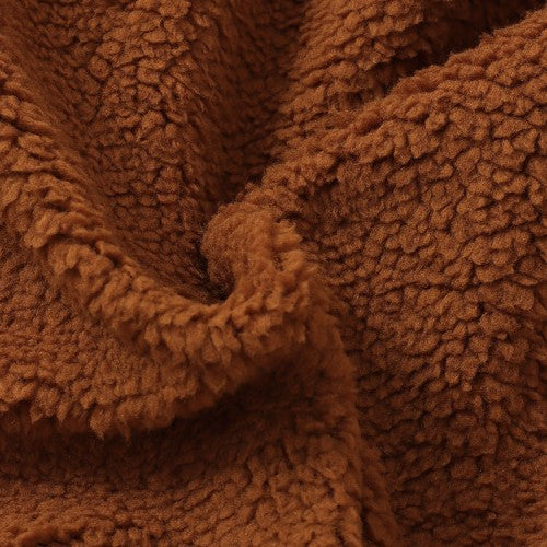 Women Full-Zip Thermal Hooded Solid Long Sleeve Warm Sweatshirts