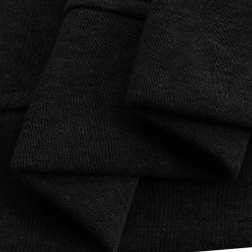 Women Solid Hooded Back Slit Nicely Design Hem Leisure Sweatshirt