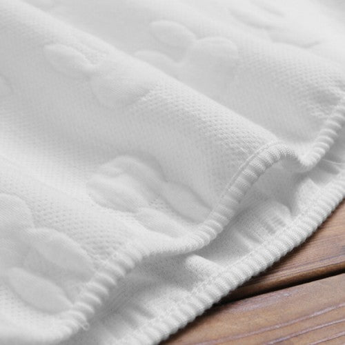 Women Loose All Rabbits Print Stereogram Solid Casual Pullover Sweatshirt