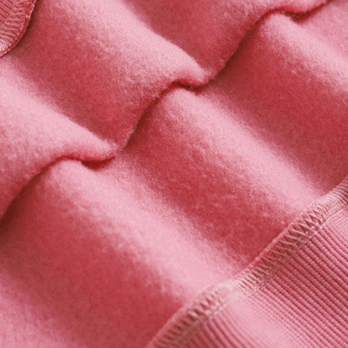 Women Solid Color Thick Round Neck Puff Sleeve Narrow Cuff Long Sleeve Pullover Sweatshirt